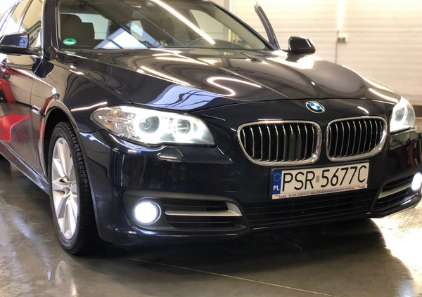 BMW Seria 5 cena 52900 przebieg: 280000, rok produkcji 2013 z Żyrardów małe 742